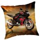 Motorbike decorative pillow 40x40 cm
