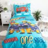 Fireman Sam Bed Linen Team 140×200cm, 70×90 cm