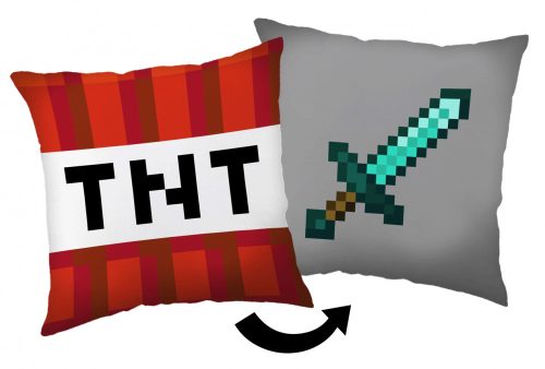 Minecraft TNT Sword pillow, decorative cushion 40*40 cm