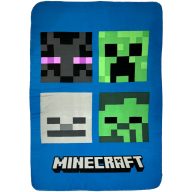 Minecraft Bad Mobs super soft fleece blanket 100*150cm