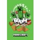 Minecraft Boom Creeper super soft polar fleece blanket 100*150cm