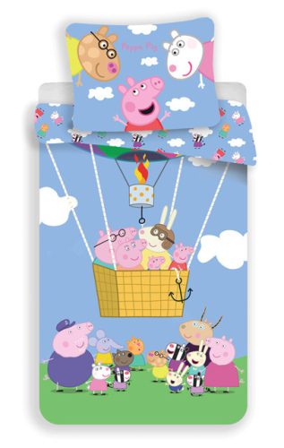 Peppa Pig Air Balloon Bedlinen 140×200 cm, 70×90 cm