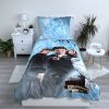 Harry Potter Light Blue Bed Linen, Microfiber 140×200 cm, 70×90 cm