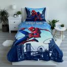 Spiderman Skyline bedding set 140x200cm, 70x90 cm