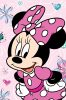 Disney Minnie Flowers Microflannel Blanket 100x150 cm
