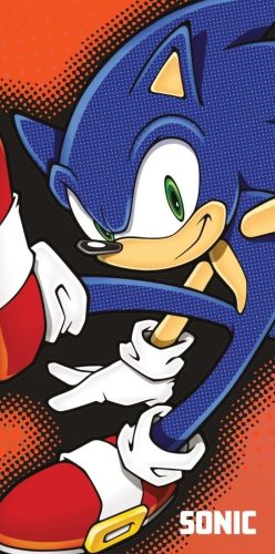 Sonic the Hedgehog Bath Towel, Beach towel 70x140 cm