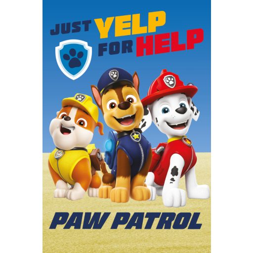 Paw Patrol Yelp polar blanket 100x150cm