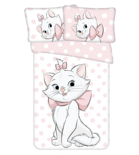 Disney Marie cat Dots Kids Bedlinen (small) 100×135 cm, 40×60 cm