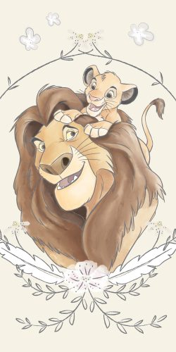 Disney Lion King Simba Beach Towel 70x140 cm