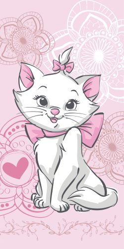 Disney Marie Cat Aristocat Towel, Beach towel 70x140 cm