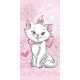 Disney Marie Cat Aristocat Towel, Beach towel 70x140 cm