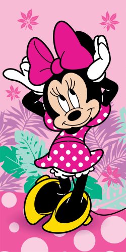 Disney Minnie Pretty in PinkTowel, Beach towel 70x140 cm