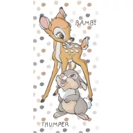 Disney Bambi Dotty bath towel, beach towel 70x140cm