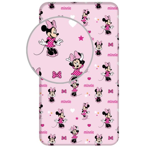 Disney Minnie  Pretty in Pink fitted sheet 90x200 cm