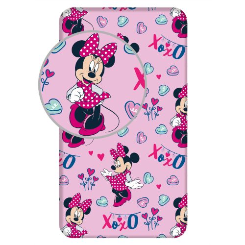 Disney Minnie XoXo Fitted Sheet 90x200 cm