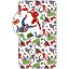 Avengers White fitted sheet 90x200 cm