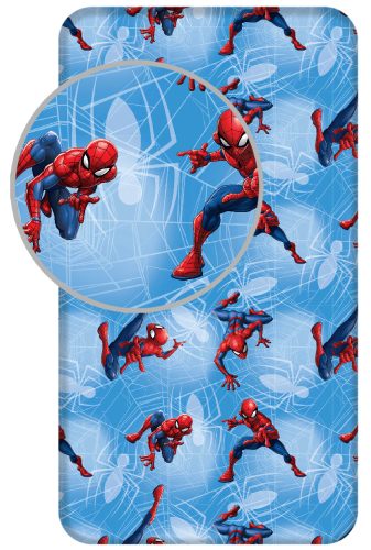 Spiderman Spider Web Fitted Sheet 90x200 cm