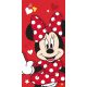 Disney Minnie Red heart Towel, Beach towel 70x140 cm