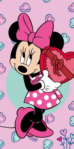 Disney Minnie Pink Towel, Beach towel 70x140 cm