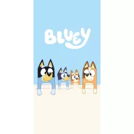 Bluey Sleep bath towel, beach towel 70x140cm