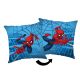 Spiderman blue pillowcase 40x40 cm Velour