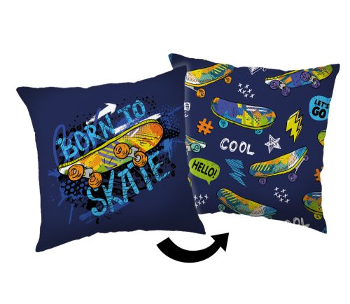 Skate Cool Cushion, decorative pillow 40x40 cm