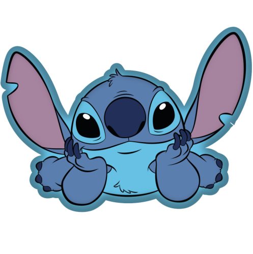 Disney Lilo and Stitch On The Belly decorative pillow 35 cm