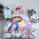 Gabby's Dollhouse Dreamland bedding set 140x200cm, 70x90 cm