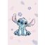 Disney Lilo and Stitch Pink microfleece blanket 100x150cm