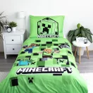 Minecraft Out of the Box bedding set 140x200cm, 70x90 cm microfibre