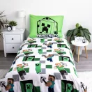Minecraft Out of the Box bedding set 140x200cm, 70x90 cm microfibre