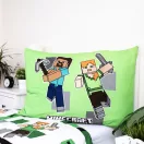 Minecraft Out of the Box bedding set 140x200cm, 70x90 cm microfibre