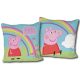Peppa Pig Rainbow Cushion, Decorative cushion 40*40 cm