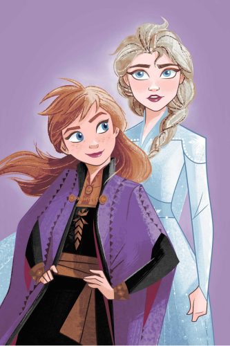 Disney Frozen Purple microfleece blanket 100x150cm