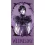 Wednesday Purple bath towel, beach towel 70x140cm