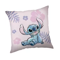 Disney Lilo and Stitch Pink Velour cushion cover 40x40 cm