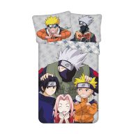 Naruto Grey bedding set 140x200cm, 70x90 cm