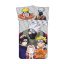 Naruto Grey bedding set 140x200cm, 70x90 cm