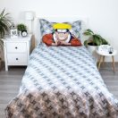 Naruto Grey bedding set 140x200cm, 70x90 cm