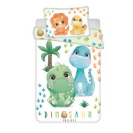  Dinosaur Friends children's bedding set 100×135cm, 40×60 cm