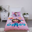 Gabby's Dollhouse Hey children's bedding set 100x135cm, 40x60 cm