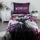 Wednesday Raven bedding cover 140x200cm, 70x90 cm Microfibre