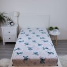 Disney Lilo and Stitch Ohana White Fitted sheet 90x200 cm