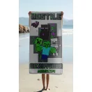 Minecraft Hostile Behaviour bath towel, beach towel 70x140cm