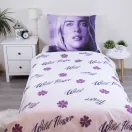 Billie Eilish Wild Flower bedding set 140x200cm, 70x90 cm