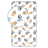 Bluey Bingo fitted sheet 90x200 cm