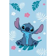 Disney Lilo and Stitch Blue polar blanket 100x150cm
