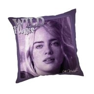 Billie Eilish Wild Flower pillow, decorative pillow 40x40 cm