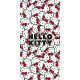 Hello Kitty Red Bows bath towel, beach towel 70x140cm