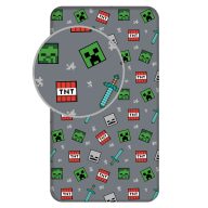 Minecraft We Got This fitted sheet 90x200 cm